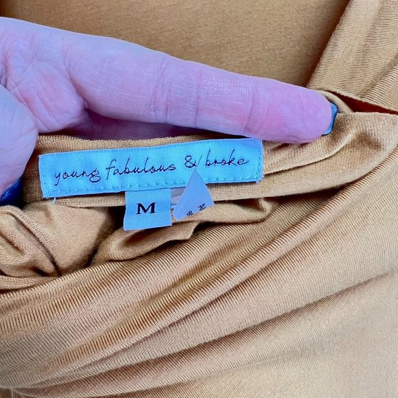 NWT Young Fabulous & Broke SZ M Casual Maxi Dress - Picture 8 of 8